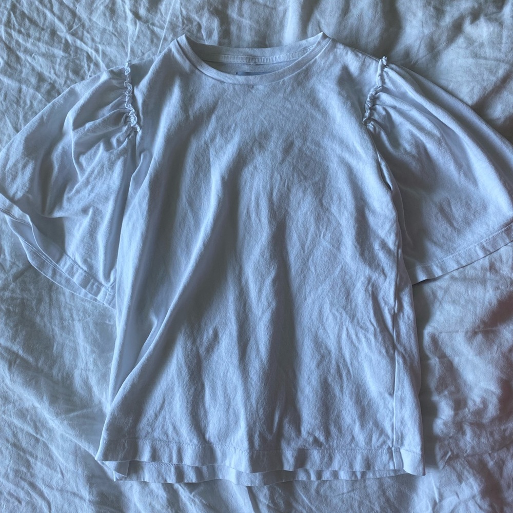 Citizens Of Humanity White Short Sleeve Tee